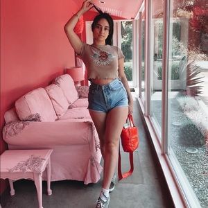 Signature Jean shorts